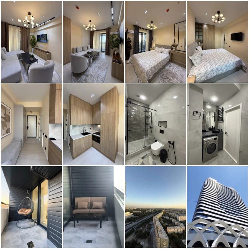 2-room · 51 m² · Shayxontohur