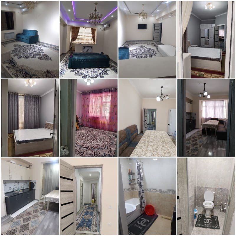 4-room · 9-floor · Sergeli