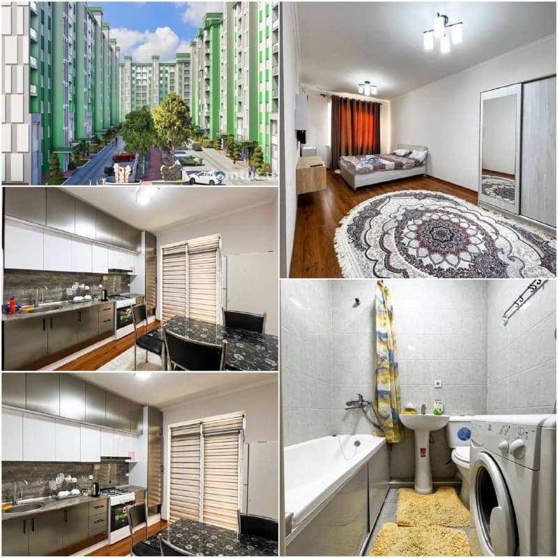 1-room · 38 m² · Yashnobod